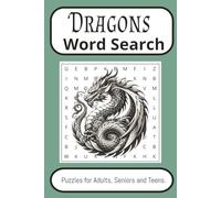 Dragons , Word Search: Puzzle Book, with Easy to Read Print about Dragons, and More [ 6x9 inches, 110 pages } 50+ puzzles...Buy for Yourself or Someone Else