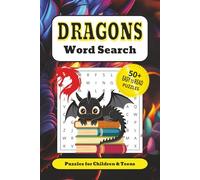 Dragons Word Search Puzzle Book: Word Searches with Easy to Read Print about Dragons, Mythical Creatures, Fantasy and more | 6x9 inches, 110 pages | ... Gift for Vacations, Holidays, and Free Times