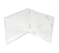 DragonTrading® 100 x Singoli custodie per Gioielli Trasparenti da 8 cm CD/Dvd (per Piccoli Dischi da 8 cm)