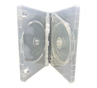 DragonTrading® 5 dischi CD/DVD Multicase Super Clear 27mm Dorso - 1 Custodia