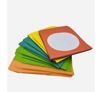 DragonTrading - Bustine colorate per CD, confezione da 50