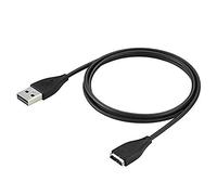 DragonTrading Cavo di ricarica USB di ricambio compatibile con Fitbit Surge Charger, adattatore di ricambio per Fitbit Surge, cinturino fitness Smart Watch (nero)
