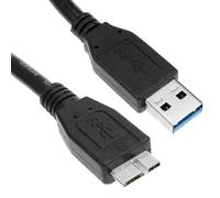 DragonTrading Cavo USB 3.0 di ricambio per hard disk esterni Transcend StoreJet - Compatibile con StoreJet 25M3, 25M3S, 25H3, 25H3P - Cavo dati USB 3.0 Micro-B a USB-A