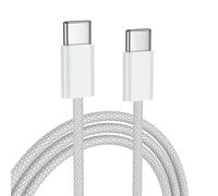 DragonTrading Cavo USB C a USB C lungo 2 metri, ricarica rapida e trasferimento dati, cavo USB C per telefono e tablet, 60 W per iPhone 15,15 Pro Max, iPad Mini/Pro 2021+, MacBook Pro 2020 + Samsung