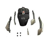 Dragonwar G5 Warlord 4000DPI Mouse da gioco RGB ergonomico e personalizzabile con 8 pulsanti - Nero