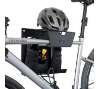 DRAGONWORKS WALLRIDE Supporto Bicicletta da Parete- Supporto Orizzontale per Bici da Corsa e Gravel, Portabici da Parete Salvaspazio per Garage e Casa, Struttura in Acciaio con Capacità fino a 35 kg