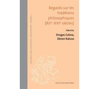 Dragos Calma Regards sur les traditions philosophiques (XIIe- (Copertina rigida)