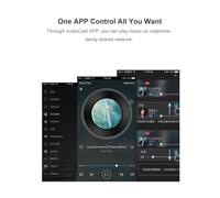 Drahtloser WLAN-Audioempfänger/Musikadapter streamt Multiroom-Audiosystem drahtlos Audio und Musik an
