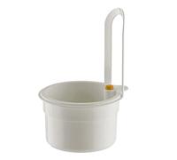 Drain Basket - PP 14,2 x 8,3 x 20,2 cm | Sink Strainer Basket | Kitchen Sink Drain Baskets | Hanging Sinks Strainer Baskets For Multifunctional Use, Food Waste Collection, And Kitchen Organization