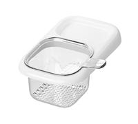 Drain Basket With Suction Cup - Fine Mesh Sink Strainer Basket, Food Waste Stopper | Kitchen Sink Drain Filter For Clog Prevention, Fruits Vegetables Pasta Cleaning Home Restaurant Use