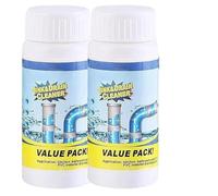 Drain Cleaner, Sink and Drain Cleaner,Powerful Pipe Dredging Agent, Drain Clog Remover, Pipeline Dredging Agent, for Kitchen Toilet Pipeline Quick Cleaning Tool (2 pcs)