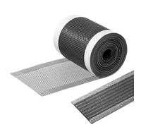 Drain Hair Catcher - Shower Filter Sticker, Waterproof Floor Net | Fine Pores Polyvinyl Chloride | Bathroom Kitchen Balconies, Self Adhesive Rectangle Tub Filter Stopping Clogs Fast