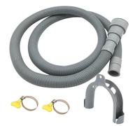 Drain Hose For Washing Machines, Thickened Drain Hose Extension, Flexible Washer Hose, Washing Machine Drain Hose, Clamp For Drain Hose, Washer Hose With Trimming Interfaces