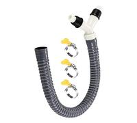 Drain Hose Splitter - ABS 20-30cm Y Connector Extension Kit | Diviseur de tuyau vidange pour électroménager with Leakproof Tight Fit, Laundry Bathroom Use, Washing Machine AC Dishwasher Drain Adapter