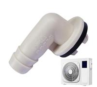 Drain Nozzle - PP, 0,59in Hose Nozzle Air Conditioner Outlet Connector Durable And Lightweight | External Unit Spout Adapter And Drain Hose Connector For Split Units, Window Type ACs, Cooling Systems