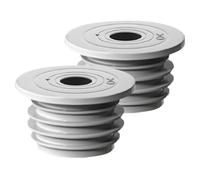 Drain Seal Plug - 2Pcs Sewer Pipe Seal For Floor Drain & Washing Machine | Small Versatile Odor Prevention Sealing Cover For Kitchen Bathroom Piping