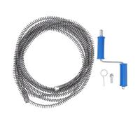 Drain Snake 16mm | Electric Drill Powered Sewer Maintenance Tool | Pipe Auger for Toilet/Sink/Bathtub | Effective Plumbing Tool for Home Use (3meter / 9.8ft)