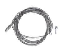 Drain Snake 16mm Manganese Steel | Spring Pipe Maintenance Tool for Kitchen Sink/Bathroom Tub/Toilet Blockages | Flexible Sewer Auger with Extendable Claws (5m / 16.4ft)