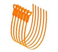 Drain Snake Cleaner Set - PP 51 cm | 6 pezzi strumento di rimozione | Bastone per dragaggio fognario, asta di sblocco dello scarico della vasca da bagno, strumento per la pulizia delle tubazioni