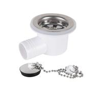 Drain Stopper - Stainless Steel Replacement | Sink Drain Plug | Universal Drain Cover, Waste Plug for Motorhome RV Trailer Boat Kitchen Bathroom Outdoor Camping
