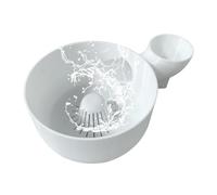 Drain Strainer, Vegetable Fruit Washer, 9,25 x 8,86 x 3,31 pollici, contenitore per lo stoccaggio della cucina, design automatico, per la casa, Fridge, Salad Bar, Pantry, Countertop, Food Prep