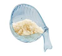 Drainagekorb mit Abnehmbarem Siebtrichter - Multifunktionales Lebensmittelsieb | Cesto per il lavaggio di verdure | scolapiatti | Cesto scolapiatti da cucina | Bacino di lavaggio frutta