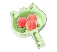 Drainer for Food - Double-Layer Anti-Slip Cute Kitchen Colander