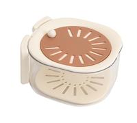 Draining Basket - Kitchen Colander 16x14.5cm Storage Basket, Vegetable Fruit Washing Drain Container, Compact Sink Strainer Bowl, Portable Food RinseBasket Use Accessory For Kitchen Picnic