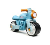 FALK - Draisienne Moto Prem1er - Blu - Ruote extra larghe e silenziose - Manubrio direzionale - Look Vintage - Contiene almeno il 75% di plastica riciclata - Made in France - Da 12 mesi - 452S
