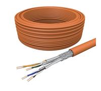 Draka Verlegekabel UC900 HS23, Cat 7, S/FTP, PiMF, orange, 100m Ring