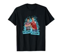Drake and Josh Paint Splat Background Stepbrothers Shot Maglietta