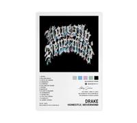 Drake Honestly Nevermind - Poster su tela, senza cornice, 50 x 75 cm