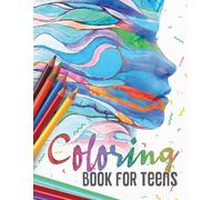 Drake Maze Teens Flower Colouring Book (Tascabile)