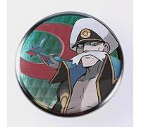 Drake Mega Salamence Pokemon Gym Leader Can Badge Collection dal Giappone