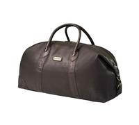 DRAKENSBERG Borsa da viaggio in pelle Weekender 'David' da uomo e donna, design vintage, espandibile, Caffè marrone (60 cm), Groß, 60cm, 60 Liter, Grande borsa da viaggio in vera pelle
