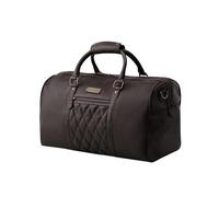DRAKENSBERG Borsa da viaggio in pelle Weekender 'Mitch' (46 cm), piccola borsa da viaggio, da donna, da uomo, da 25 l, marrone Caffè, Handgepäck 46cm, 25 Liter, Bagaglio a mano con passante per
