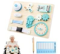 DRAKEWOOD Busy Board Anziani Giochi per Anziani con Alzheimer in Legno