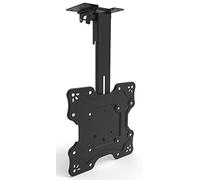 Drall Monitor a soffitto Nero per LCD LED 16-33 Pollici PC TV Tetto a Falda Camper Camion Pieghevole VESA 100 200 Modello: L89BA