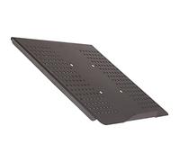 Drall Staffa adattatore scaffale per computer portatile notebook netbook tablet PC - attacco a parete montaggio scaffale adattatore piastra VESA 100 nero Modello: APB