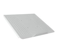 Drall Staffa adattatore scaffale per computer portatile notebook netbook tablet PC - attacco a parete montaggio scaffale adattatore piastra VESA 100 bianco Modello: APWA