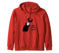 Drama Llama, Only You Can Prevent Drama, Cool Llama Quotes Felpa con Cappuccio