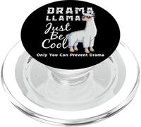 Drama Llama, Solo tu puoi prevenire il dramma, Citazioni divertenti del lama PopSockets PopGrip per MagSafe