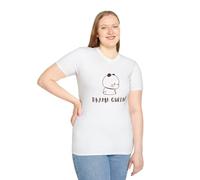 Drama Queen Bubu and Dudu - Maglietta unisex in stile morbido, Bianco, L