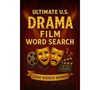 Drama Short Film Word Search Puzzle Book: 100 Word Finds, 2,000 Hidden Words & Answers: Word Seek Journey for Adults & Teens - Brain Training, Stress-Relief & Powerful Cinema Facts