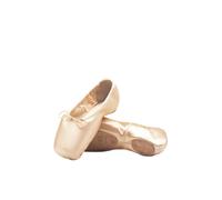 Dramatica II S01732L per Bloch Scarpette da Punta Elasticizzate Punte Sport Danza Classica Nastri Ballerina Relax Saggio Prova Spettacolo Ballo Insegnante Box (Rosa Pianta 1x, 5)