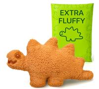 Drambeenie Cuscino Dino Nugget, grande, Stegosauro Stego | Grande cuscino a forma di pepita di pollo Dino, regalo di peluche di alta qualità, divertente dinosauro giocattolo