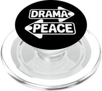 Dramma o pace divertente freccia segno PopSockets PopGrip per MagSafe