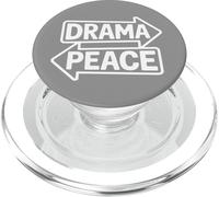 Dramma o pace divertente freccia segno PopSockets PopGrip per MagSafe