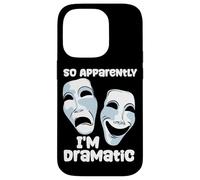 Dramma teatrale So Apparently I'm Dramatic Quote Attrice Attore Custodia per iPhone 14 Pro
