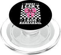 Dramma Teatro Maschera Attore Ragazza Mamma Non Posso Avere Prove PopSockets PopGrip per MagSafe